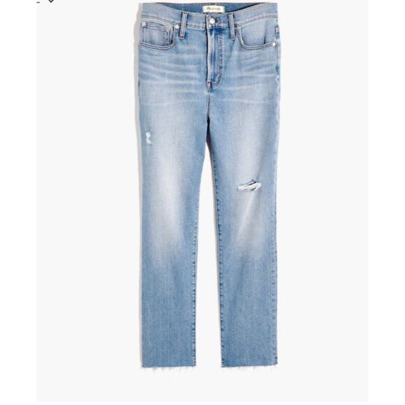 Madewell The Curvy Perfect Vinatge Jean in Coffey Wash Worn-In Edition Size 28 - Picture 4 of 15